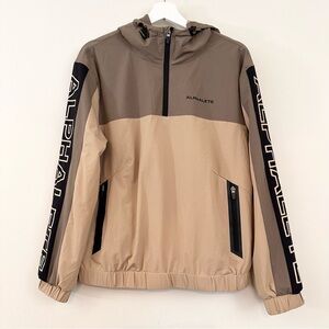 Alphalete Men’s Exp Tech Windbreaker-Desert Safari